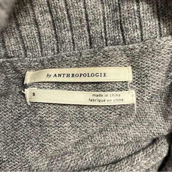 ANTHROPOLOGIE Paloma Knit Tunic Grey - Picture 9 of 13